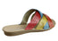 Andacco Memba Womens Comfortable Leather Slide Sandals Made In Brazil