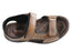 Pegada Thompson Mens Leather Comfort Cushioned Sandals Made In Brazil