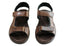 Pegada Thompson Mens Leather Comfort Cushioned Sandals Made In Brazil