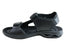 Pegada Thompson Mens Leather Comfort Cushioned Sandals Made In Brazil