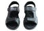 Pegada Thompson Mens Leather Comfort Cushioned Sandals Made In Brazil