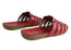 Andacco Sorrento Womens Comfort Leather Slide Sandals Made In Brazil