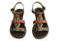 Andacco Madisson Womens Comfort Flat Leather Sandals Made In Brazil