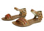 Andacco Seattle Womens Comfortable Flat Leather Sandals Made In Brazil