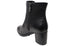 Caprice Jessie Womens Extra Wide Comfort Mid Heel Leather Ankle Boots