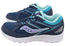 Saucony Kids Cohesion 14 Comfortable Lace Up Athletic Shoes