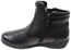 Caprice Nora Womens Extra Wide Comfortable Leather Ankle Boots