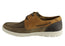 Ferricelli Anchor Men Cushioned Casual Comfort Leather Lace Up Shoes