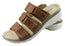 Pegada Treat Womens Comfort Leather Slides Sandals Made In Brazil