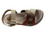 Pegada Vive Womens Comfortable Leather Sandals Made In Brazil