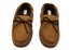 Dearfoams Mens Toby Microsuede Moccasin With Whipstitch & Tie Slippers