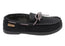 Dearfoams Mens Toby Microsuede Moccasin With Whipstitch & Tie Slippers