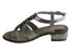 Scholl Bioprint Calypso Womens Low Heel Sandals With Comfort Footbed