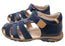 Grosby Aspin Junior & Older Kids Comfortable Leather Sandals