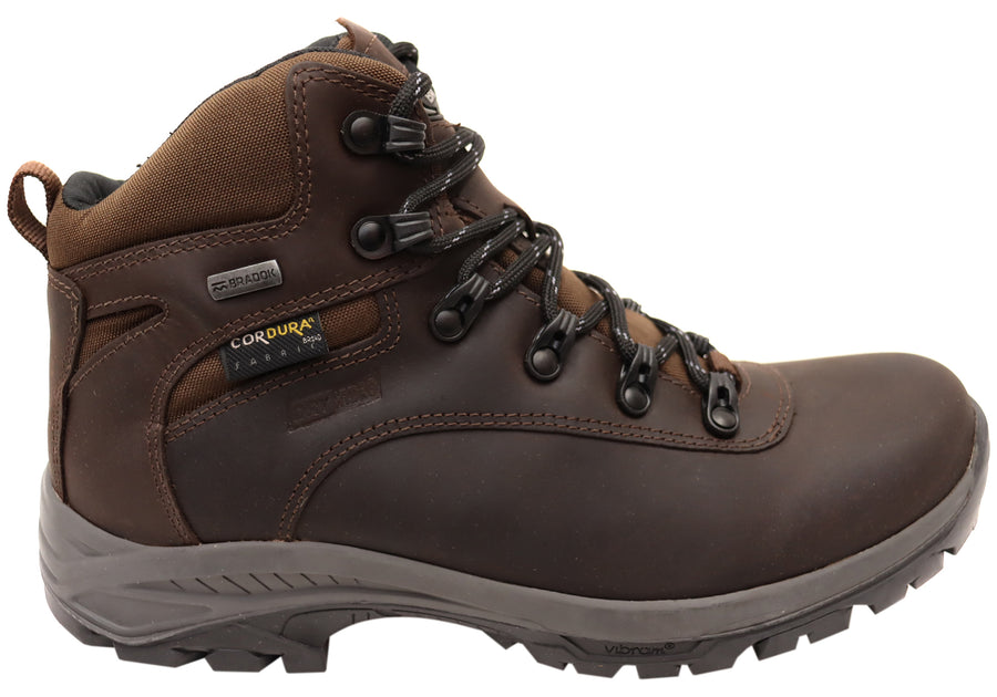 Bradok Aconcagua Mens Leather Hiking Boots – Brand House Direct