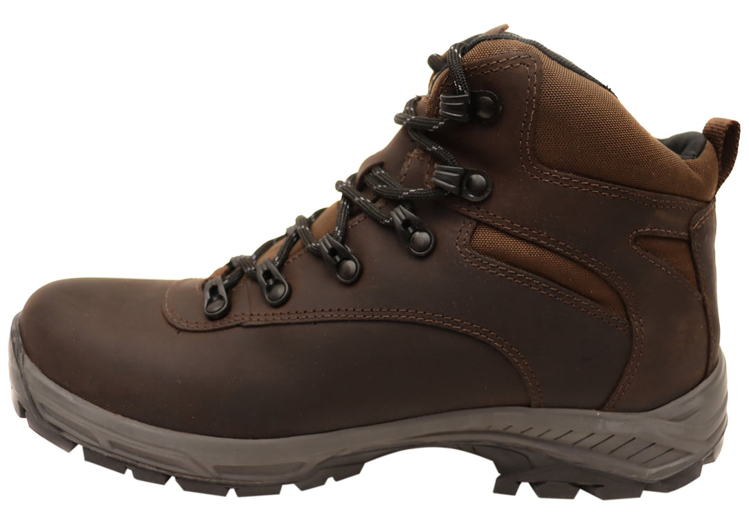 Bradok Aconcagua Mens Leather Hiking Boots – Brand House Direct