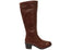 Caprice Anabel Womens Wide Fit Comfortable Leather Knee High Boots