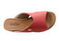 Usaflex Evoke Womens Comfort Leather Slides Sandals Made In Brazil