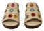 Orizonte Passion Womens European Comfortable Leather Slides Sandals