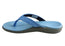 Scholl Orthaheel Pacific Womens Comfortable Supportive Thongs Sandals