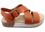 Pegada Robbina Womens Comfortable Leather Sandals Made In Brazil