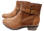 Tamaris Ally Womens Comfortable Leather Low Heel Ankle Boots