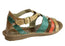 Andacco Augustine Womens Comfort Flat Leather Sandals Made In Brazil