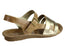 Andacco Aprili Womens Comfortable Flat Leather Sandals Made In Brazil