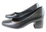 Usaflex Lyric Womens Mid Heel Leather Shoes Made In Brazil