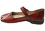 J Gean Rosanna Womens Comfortable Brazilian Leather Mary Jane Shoes