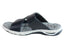 Pegada Andy Mens Leather Comfy Cushioned Slide Sandals Made In Brazil