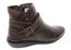 Perlatto Pindera Womens Comfortable Leather Ankle Boots Made In Brazil