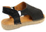 Orizonte Katrina Womens European Leather Comfort Espadrille Sandals