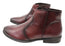 Perlatto Morgan Womens Comfortable Leather Ankle Boots Made In Brazil