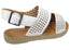 Orizonte Cove Womens European Leather Comfortable Espadrille Sandals