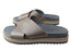 Merrell Womens Juno Slide Comfortable Leather Slides Sandals