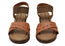 New Face Emily Womens Comfortable Leather Wedge Sandals Made In Brazil