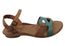 New Face Leni Womens Comfortable Leather Sandals Made In Brazil