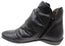 Perlatto Linda Womens Comfortable Leather Ankle Boots Made In Brazil