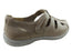 Homyped Jamima Pumice Womens Supportive Comfortable Leather Shoes