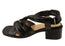 Opananken Vita Womens Comfortable Leather Mid Heel Sandals