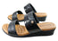 Comfortflex Cianne Womens Comfort Wedge Slides Sandals Made In Brazil