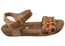 Andacco Mulberry Womens Comfortable Leather Sandals Made In Brazil