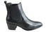 Villione Beatrice Womens Comfy Leather Ankle Boots Made In Brazil