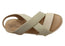 Modare Ultraconforto Maine Womens Comfort Wedge Sandals Made In Brazil