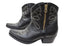 D Milton Daisy Womens Leather Western Cowboy Ankle Boots