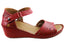 Orizonte Franni Womens European Comfortable Leather Wedge Sandals