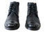 Ferricelli Ryan Mens Leather Lace Up Boots Made In Brazil