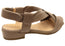 Opananken Janice Womens Comfortable Brazilian Leather Sandals