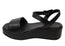 Via Paula Silvia Womens Brazilian Comfort Leather Platform Sandals